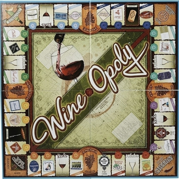 NEW sealed Wine Opoly Boardgame Trading game with a fun Finish - Picture 9 of 9